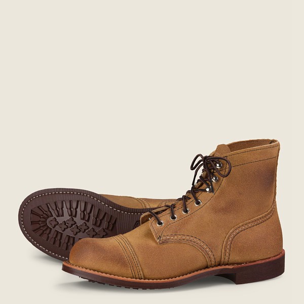 Bottes Red Wing Heritage - Iron Ranger - 6-Inch Muleskinner Cuir - Kaki - Homme 218AOLUMB